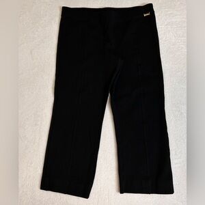 Calvin Klein Women's Pants Size XL Black Power Stretch Pull On